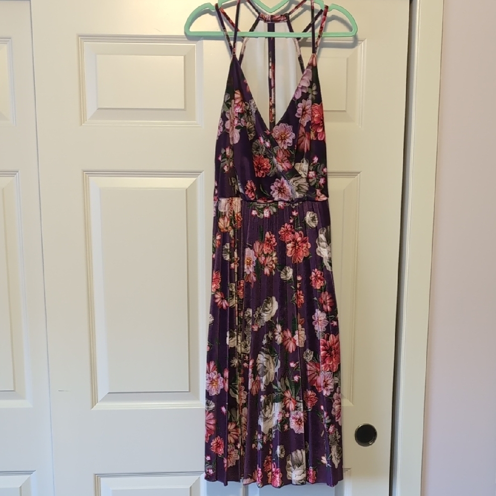 ASOS Pink Halter Midi Sundress for Weddings